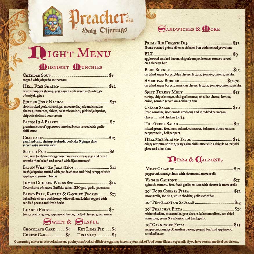 Preacher_Bar_Late_Night_Menu